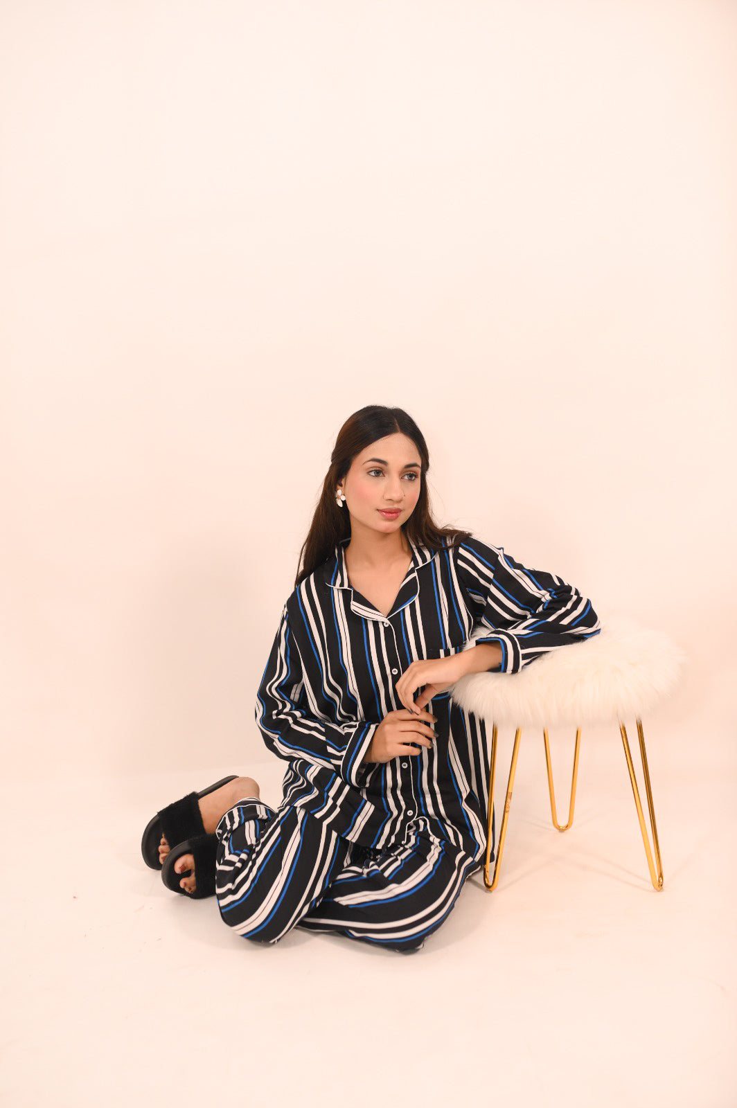 Black Lines – Summer PJ Set