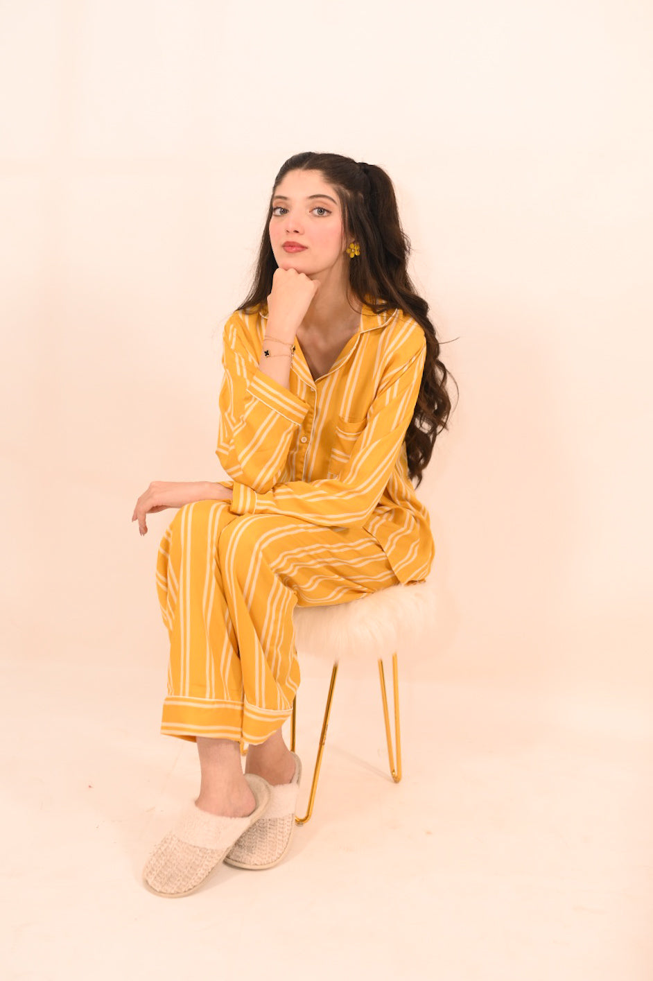 Yellow Line – Summer PJ Set