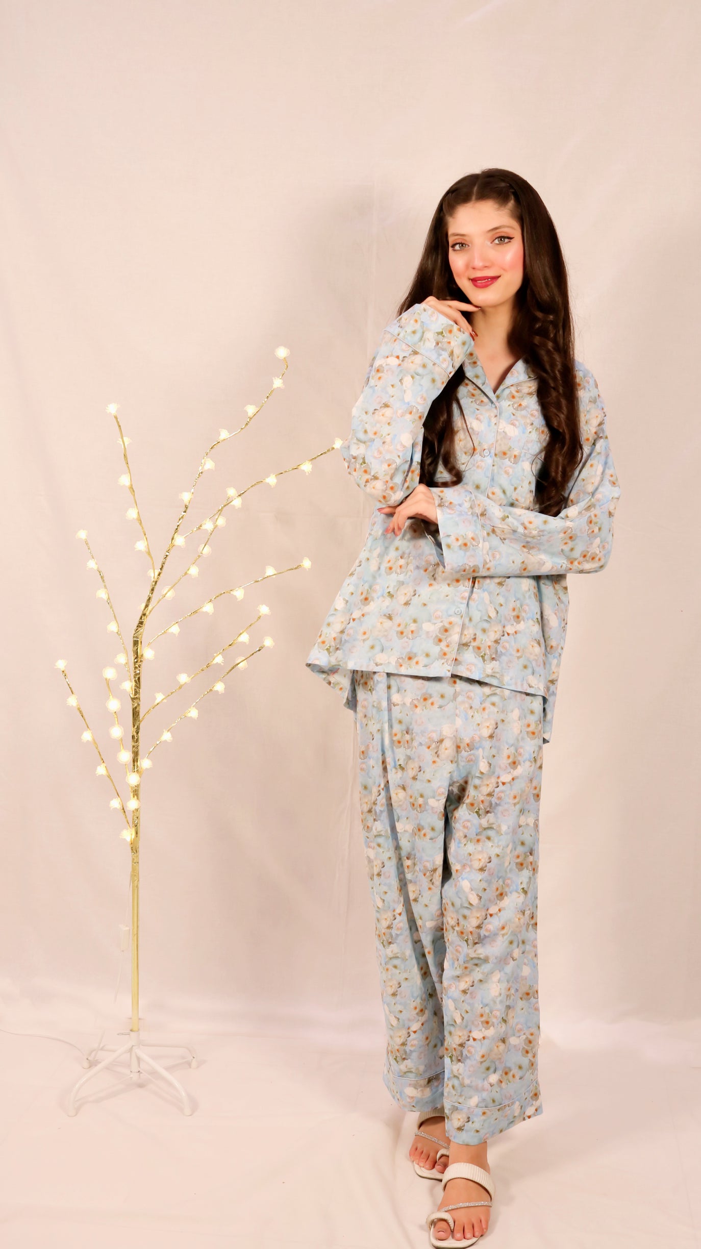 Jasmine 2-Piece Stitched Sleepwear