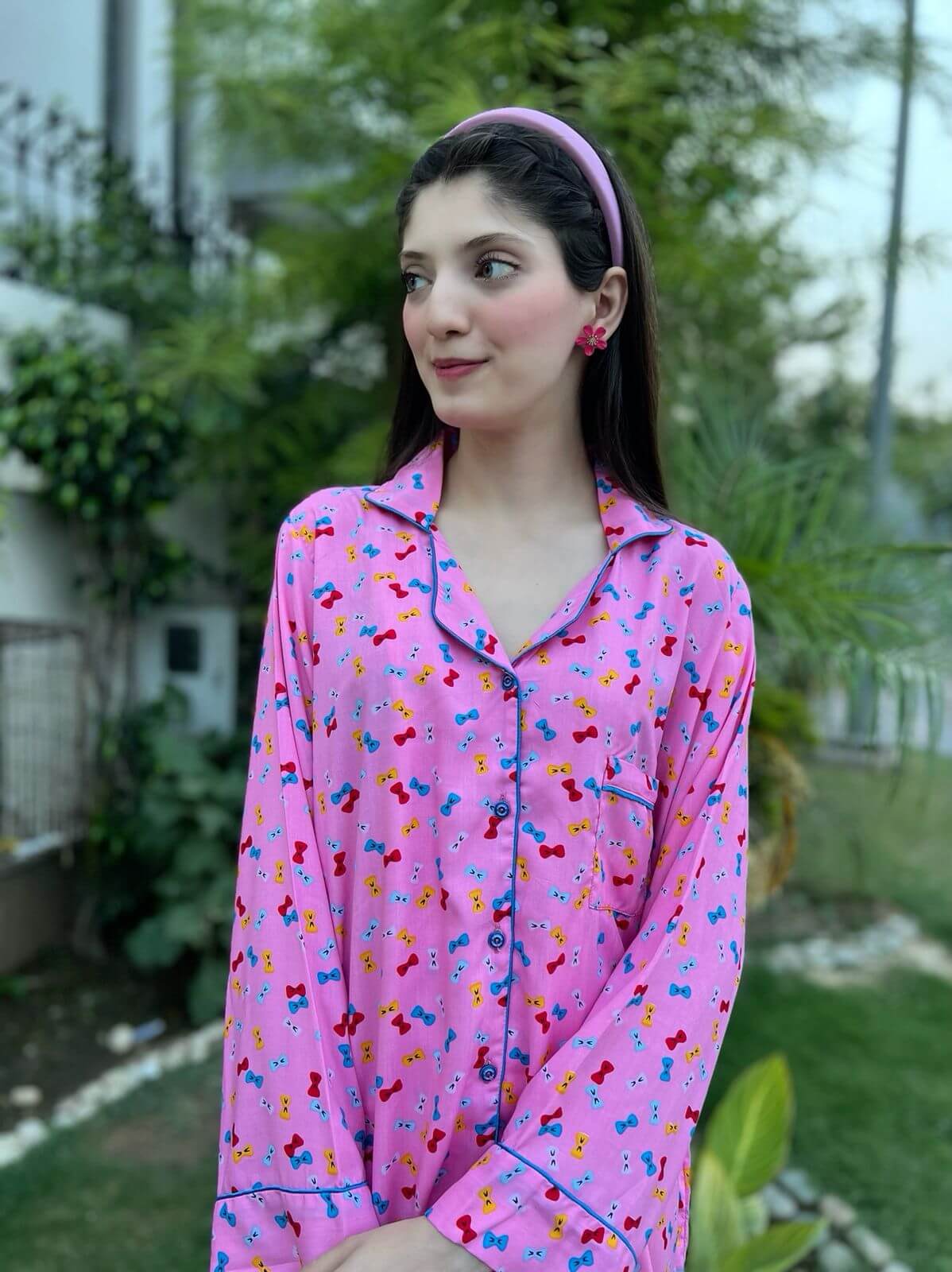 Candies Print 2-Piece Stitched Sleepwear