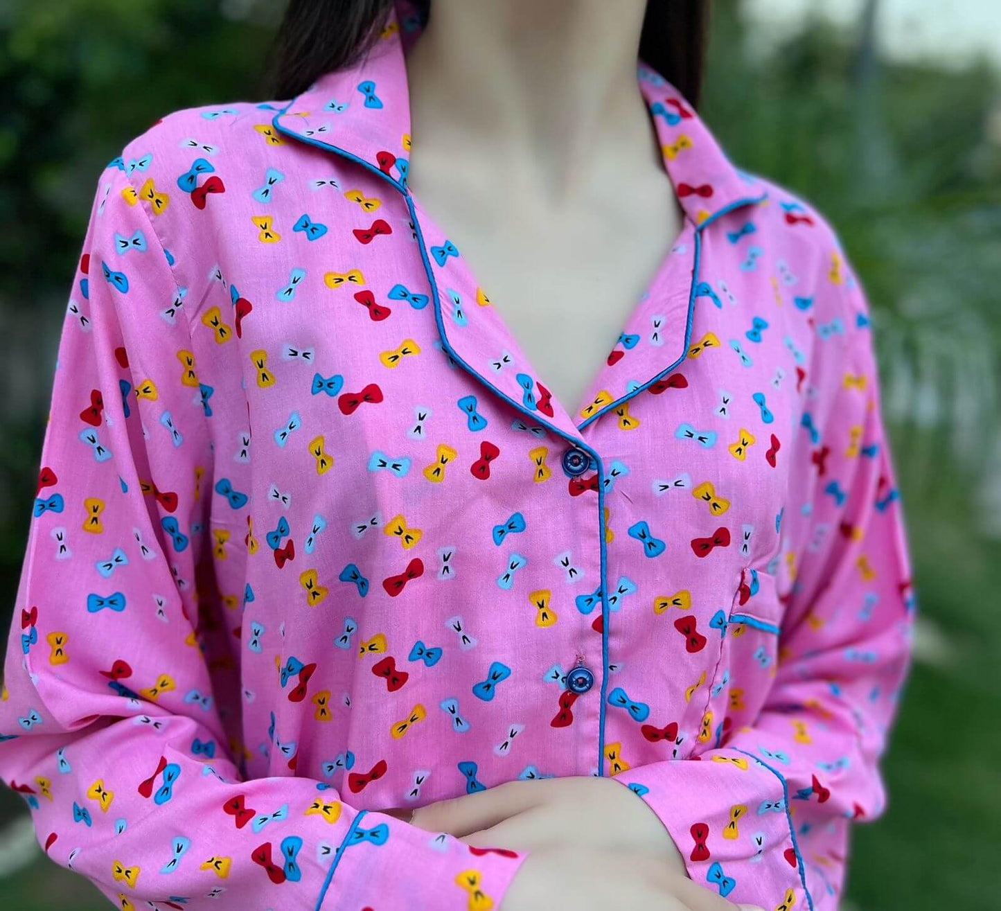 Candies Print 2-Piece Stitched Sleepwear