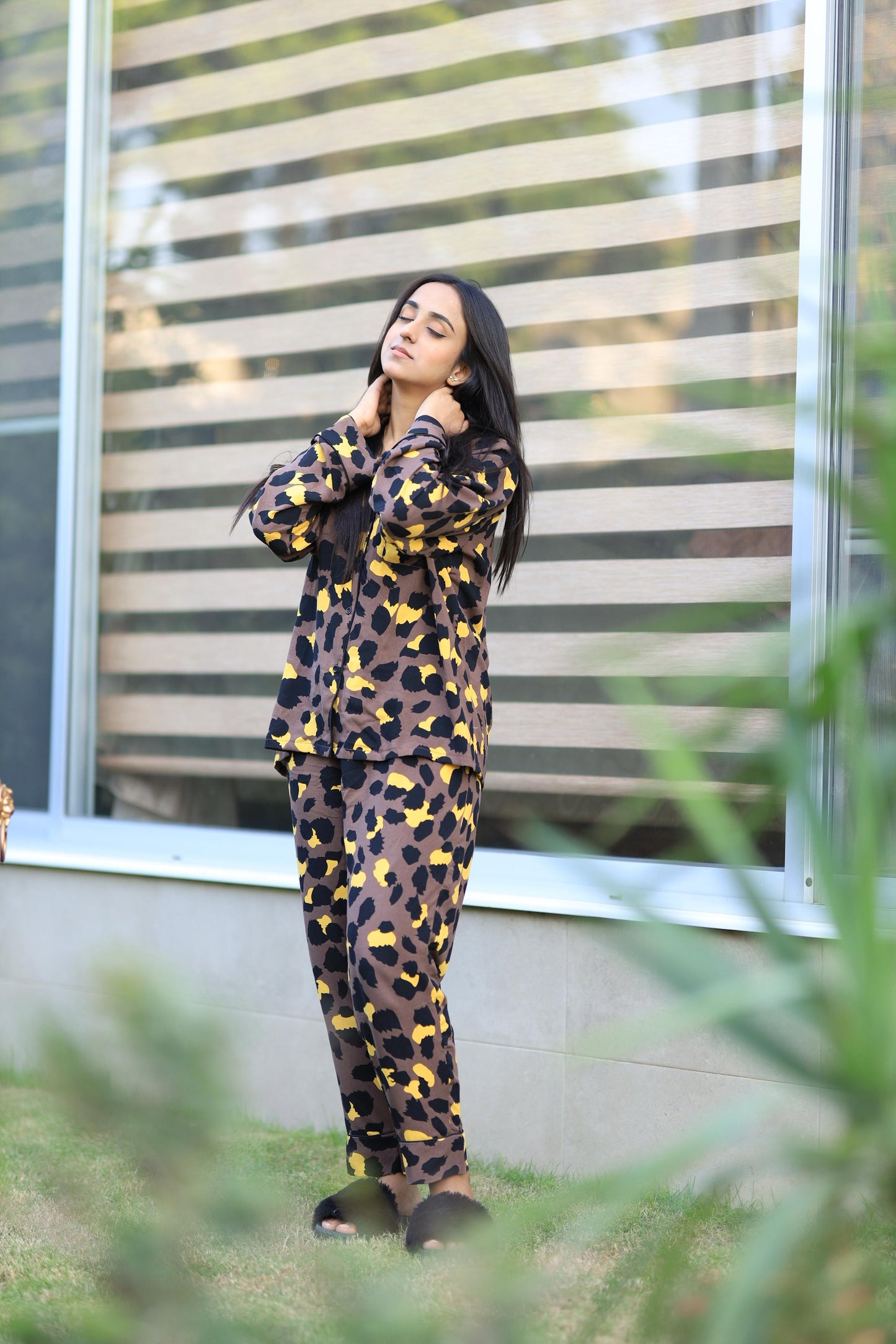 Honey Bee Print Sleepwear