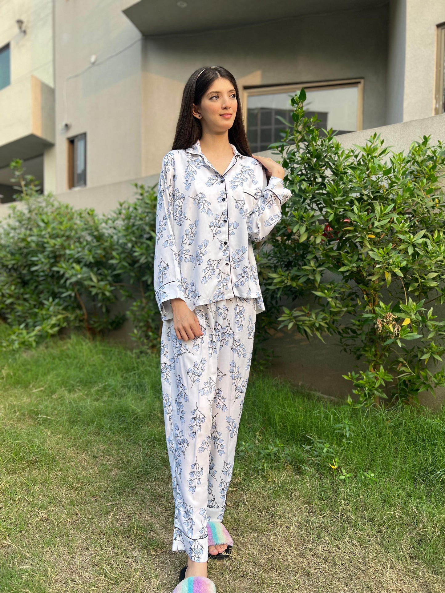 Bluebells Print Sleepwear