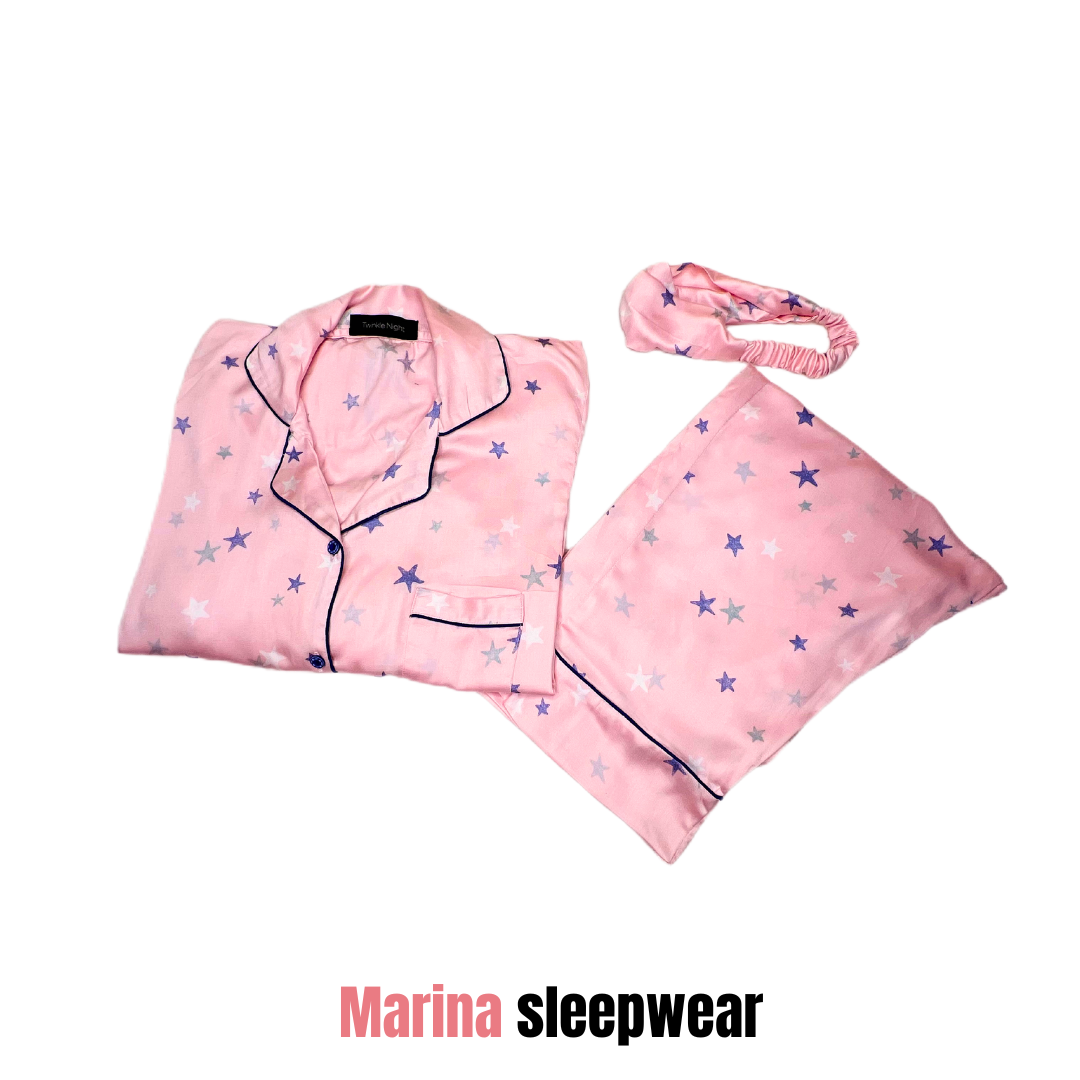 Shining Star 2-Piece Stitched Sleepwear