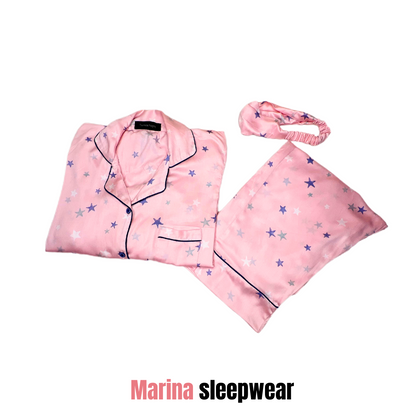 Shining Star 2-Piece Stitched Sleepwear