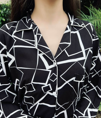 3D Print 2-Piece Stitched Sleepwear