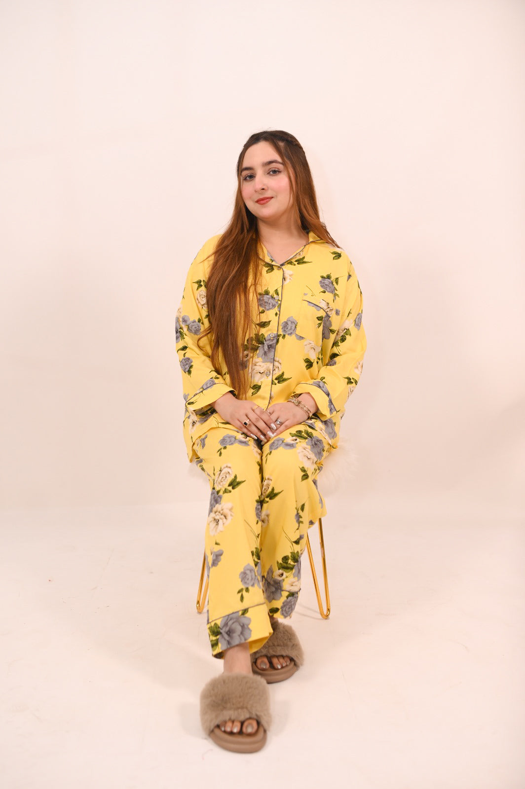 Lemon Garden - Linen Spring PJ Set