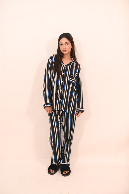 Black Lines – Summer PJ Set