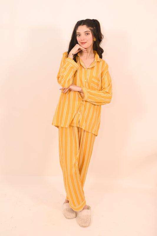 Yellow Line – Summer PJ Set