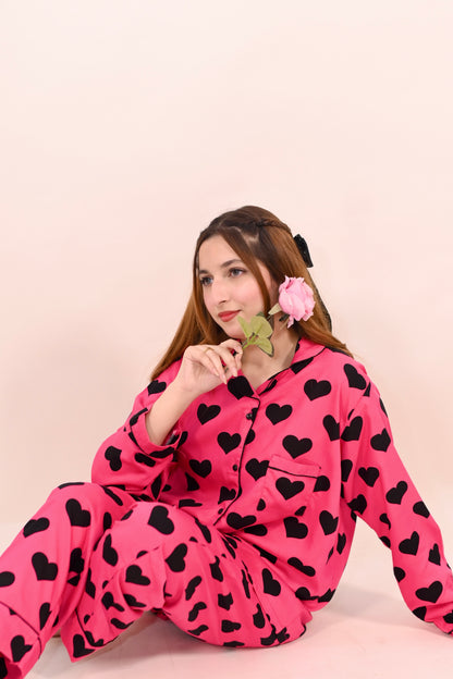 Hearts – Summer PJ Set