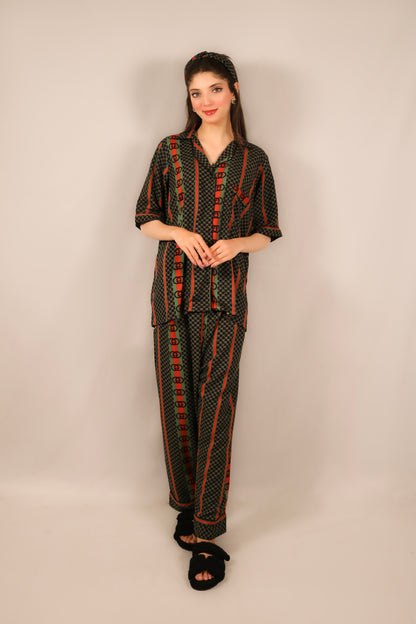 Black Gucci Half Sleeves