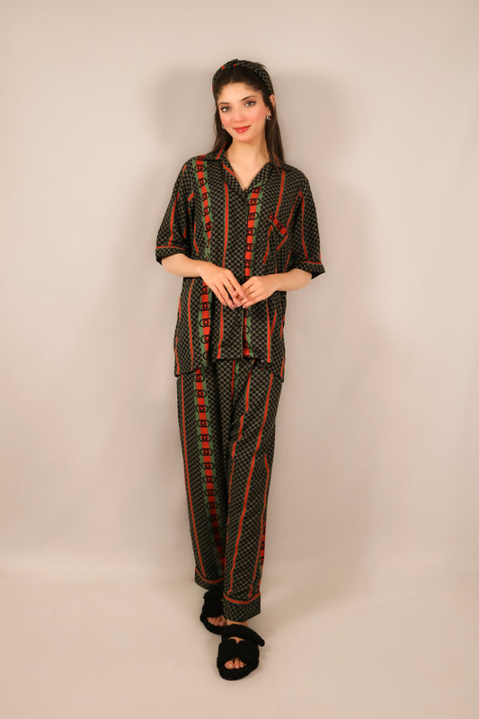 Black Gucci Half Sleeves