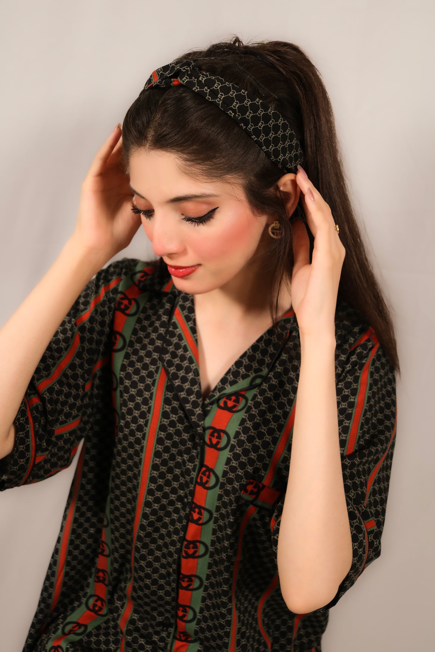 Black Gucci Half Sleeves