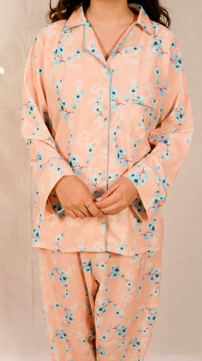 Daffodils 2-Piece Stitched Sleepwear