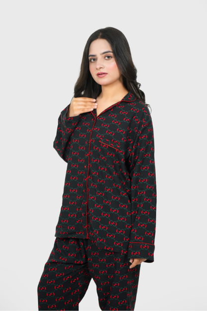 Gucci Red – Summer PJ Set