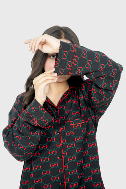 Gucci Red – Summer PJ Set
