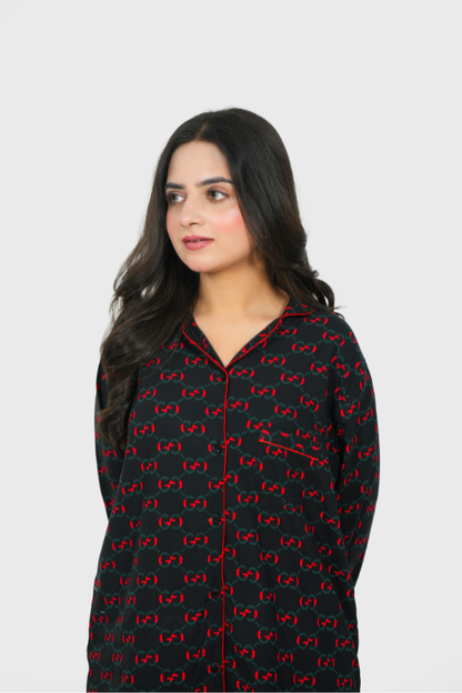 Gucci Red – Summer PJ Set