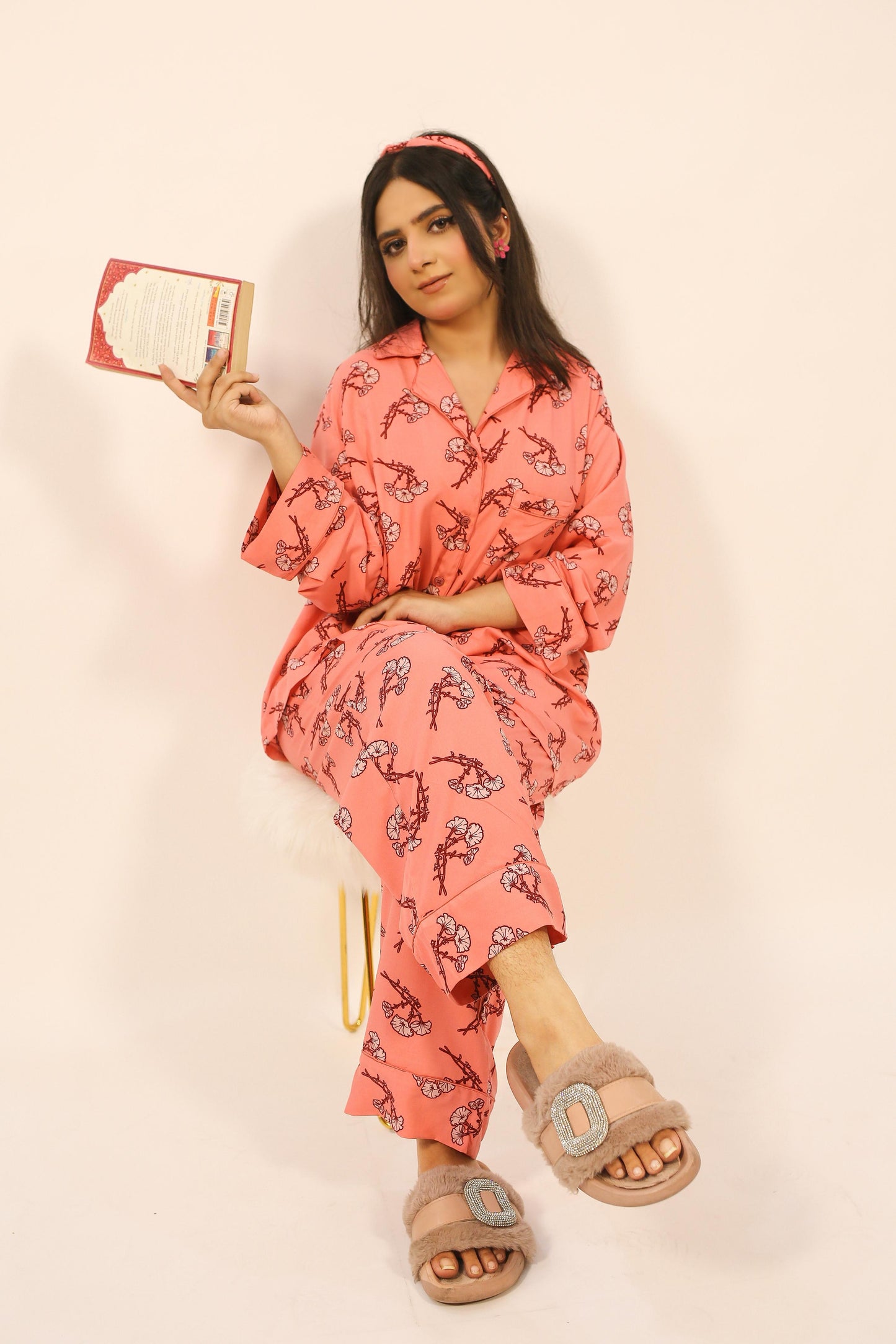 Sweet Bloom 2-Piece Stitched Sleepwear