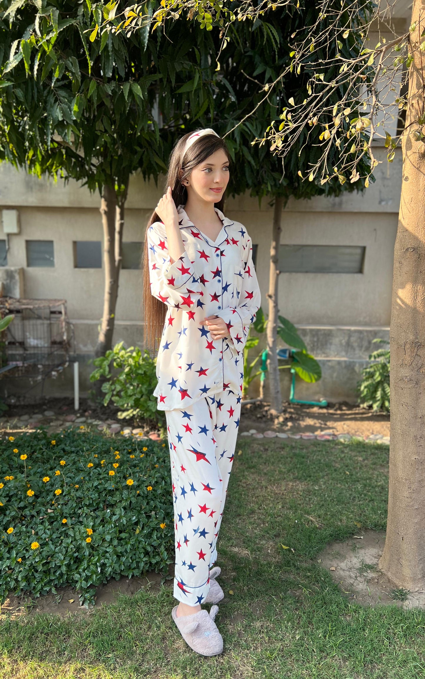 Stars Print Marina Sleepwear